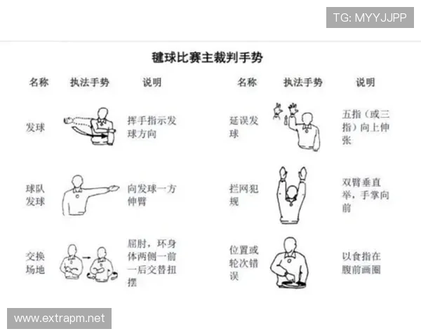 裁判判罚手势细解：如何准确识别8大常见动作规则含义？